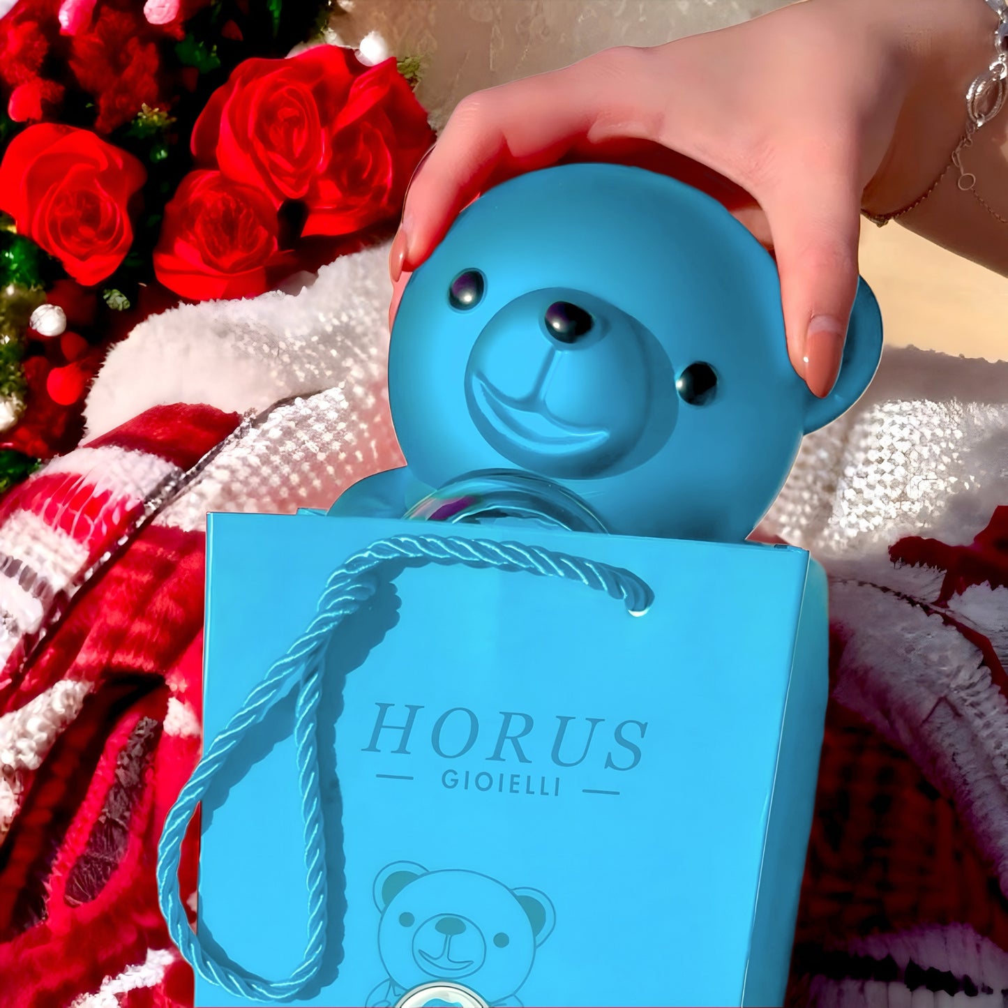 BOX ORSO ETERNO™ | Collana doppio cuore