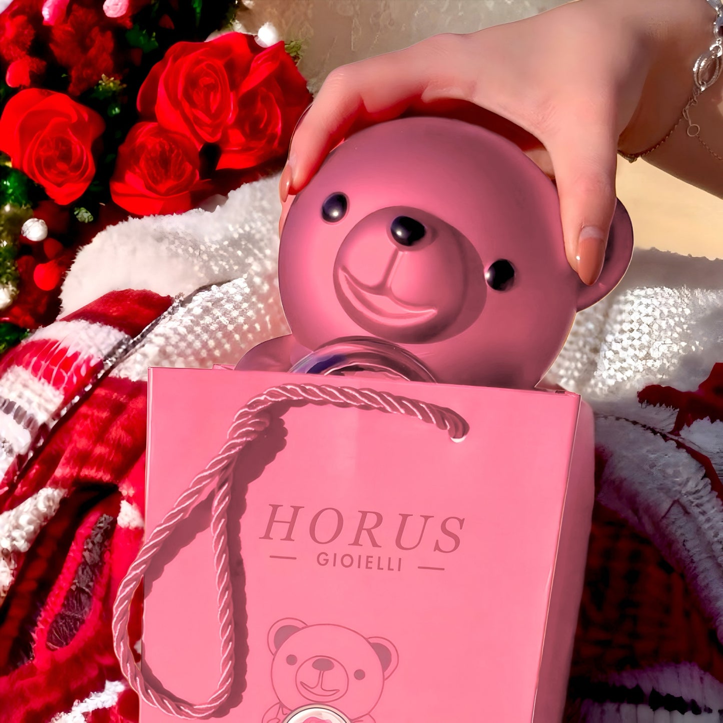 BOX ORSO ETERNO™ | Collana doppio cuore