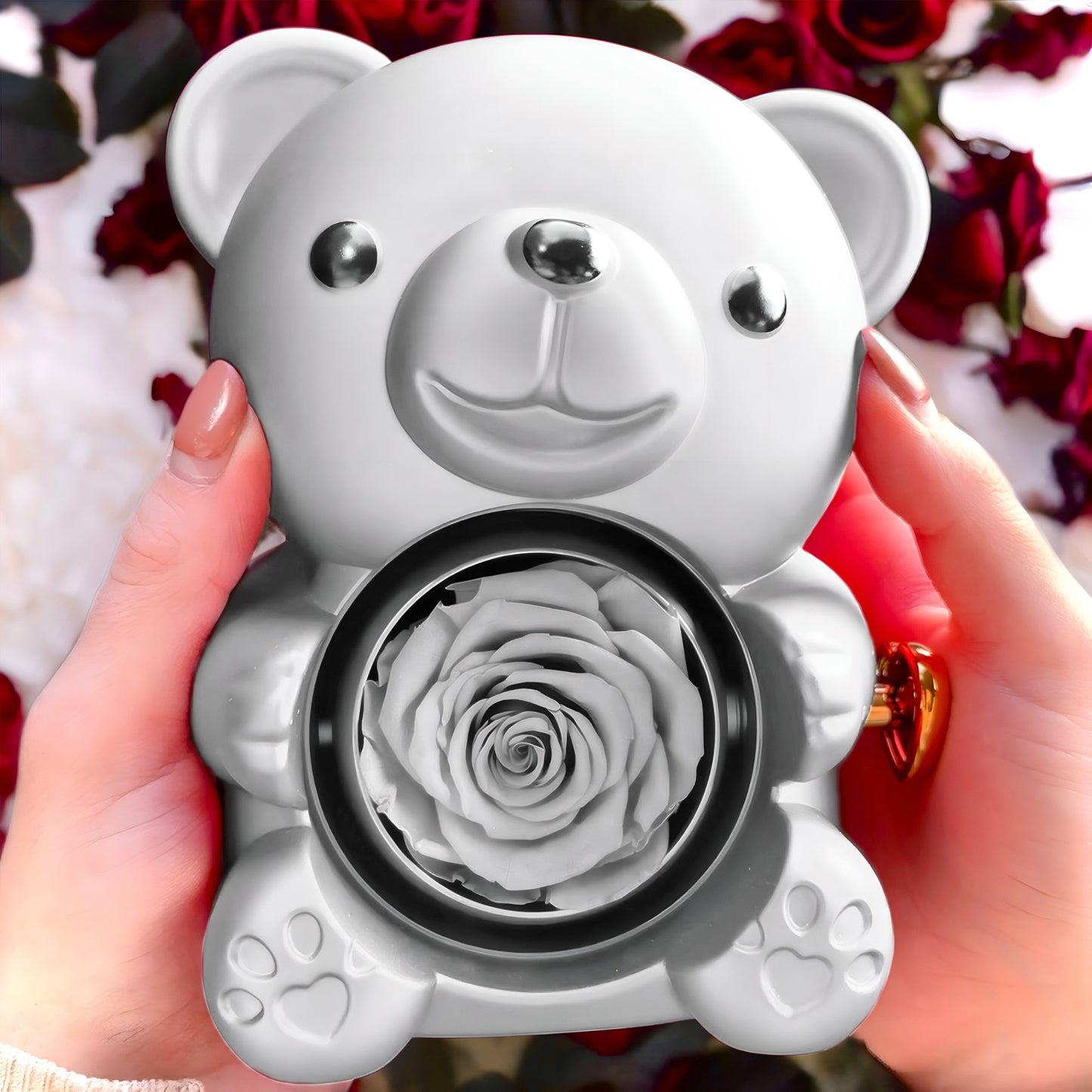 BOX ORSO ETERNO™ | Collana doppio cuore