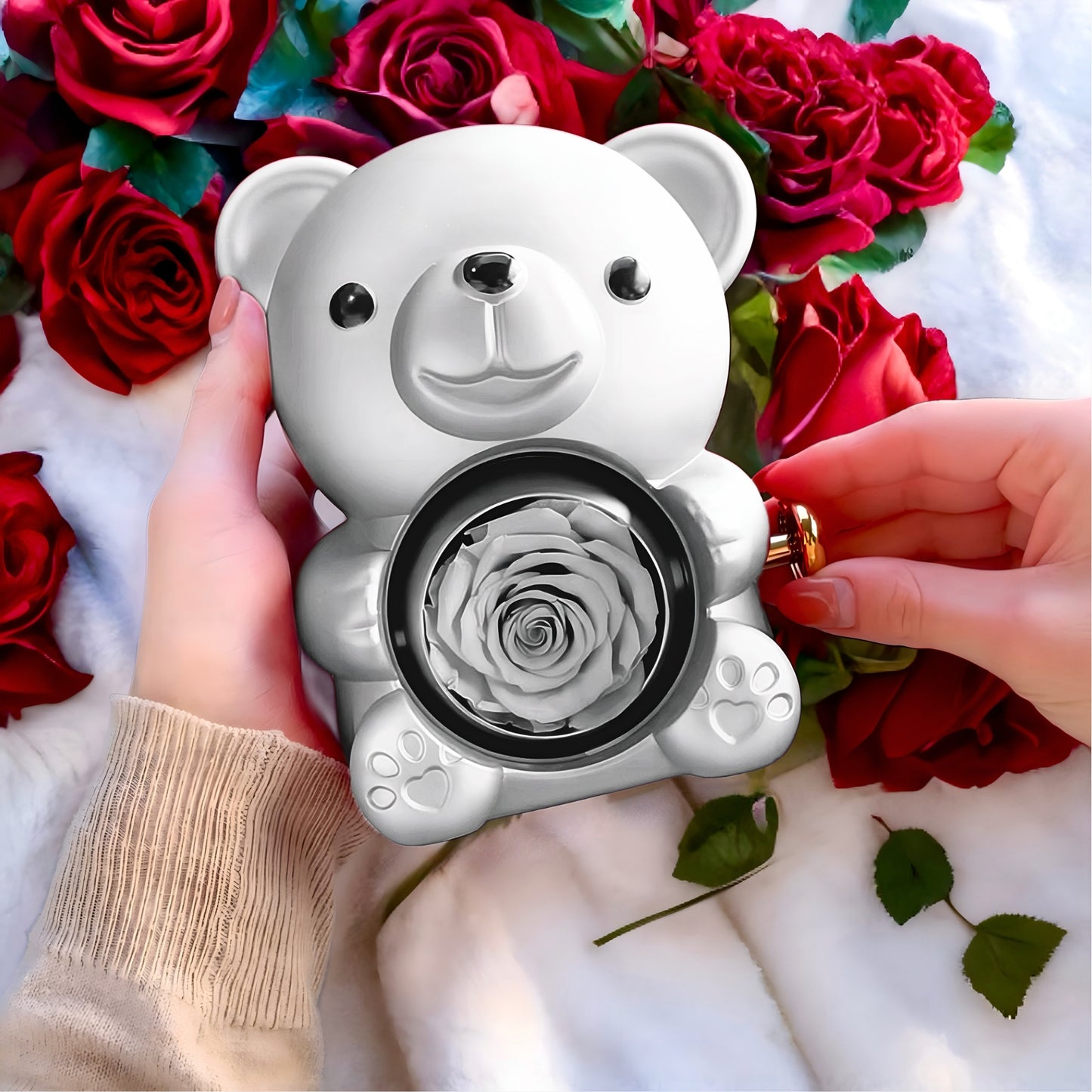 BOX ORSO ETERNO™ | Collana doppio cuore