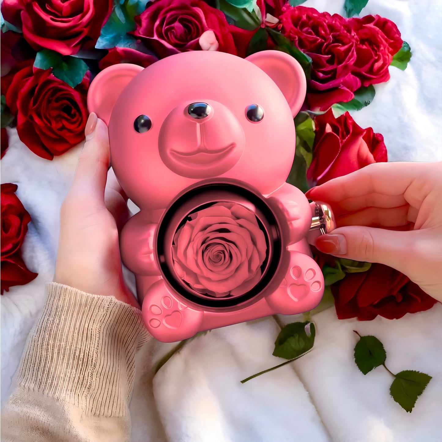 BOX ORSO ETERNO™ | Collana doppio cuore