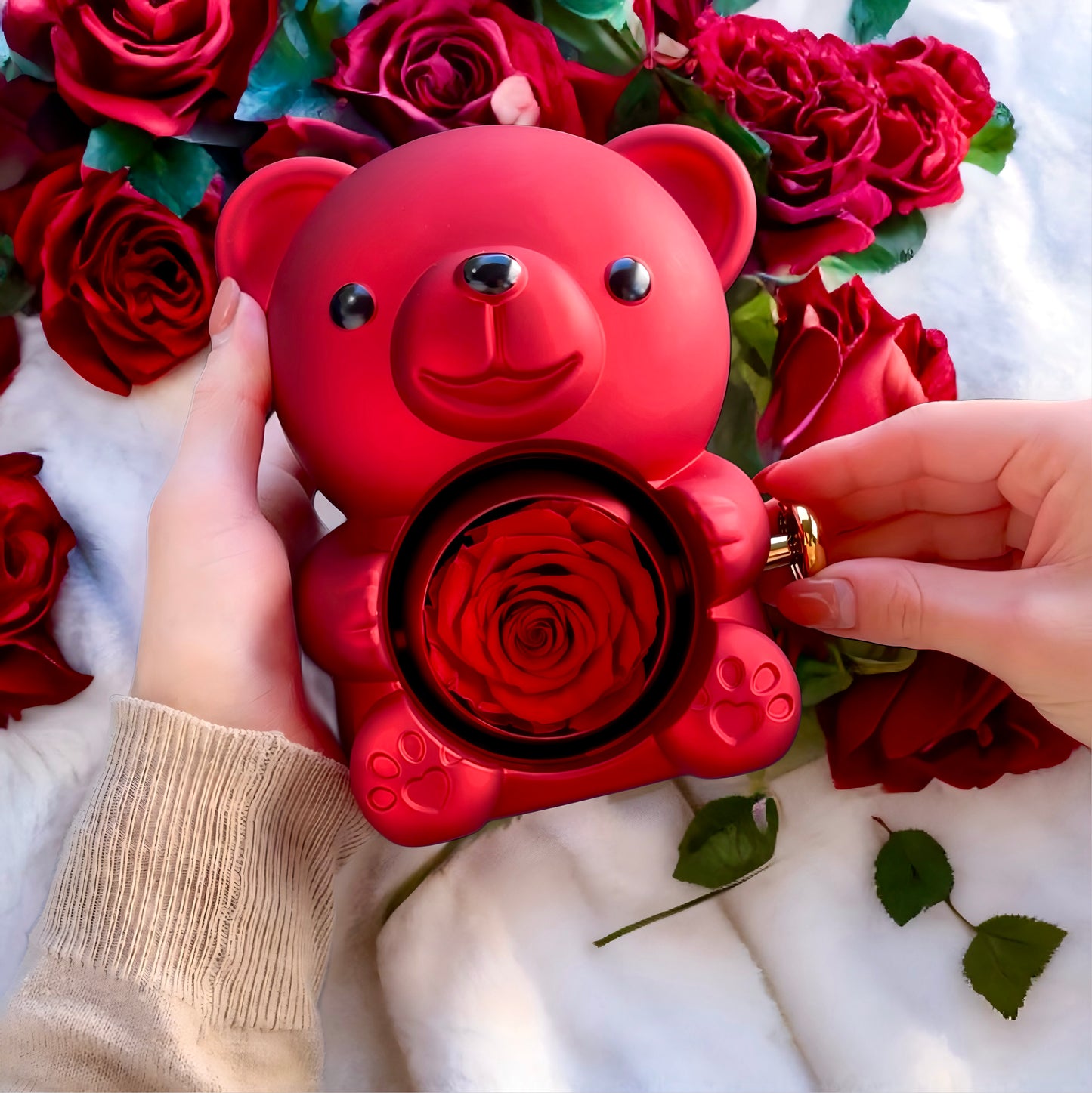 BOX ORSO ETERNO™ | Collana doppio cuore