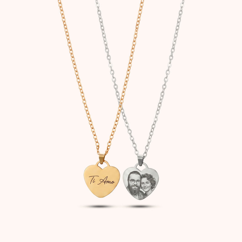 Collana con Fotoincisione