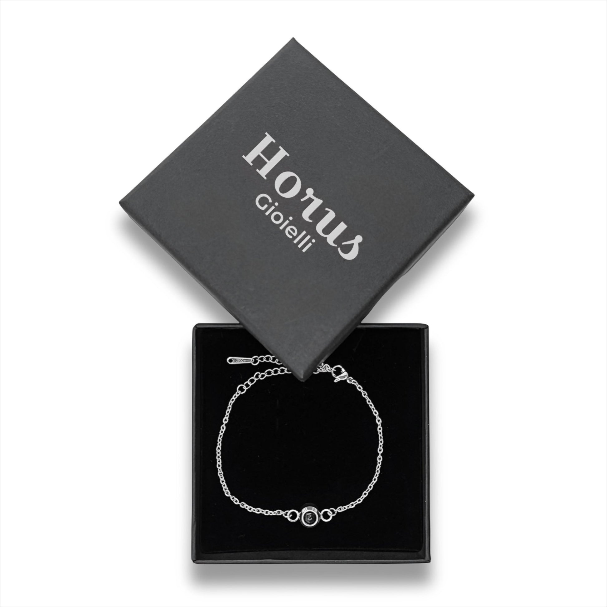 HORUS MOMENTS™ | Bracciale Occhio con Microfoto -