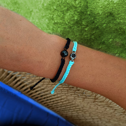 HORUS MOMENTS™ | Bracciale Corda con Microfoto -