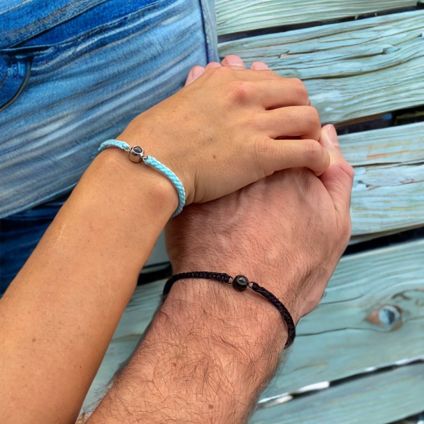 HORUS MOMENTS™ | Bracciale Corda con Microfoto -